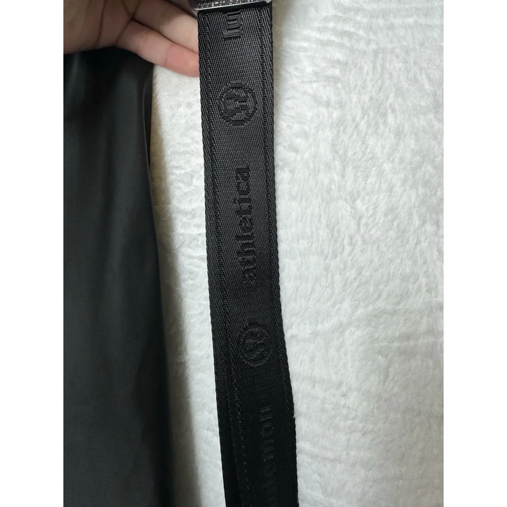 Lululemon Black Yoga Mat Bag with Shoulder Strap